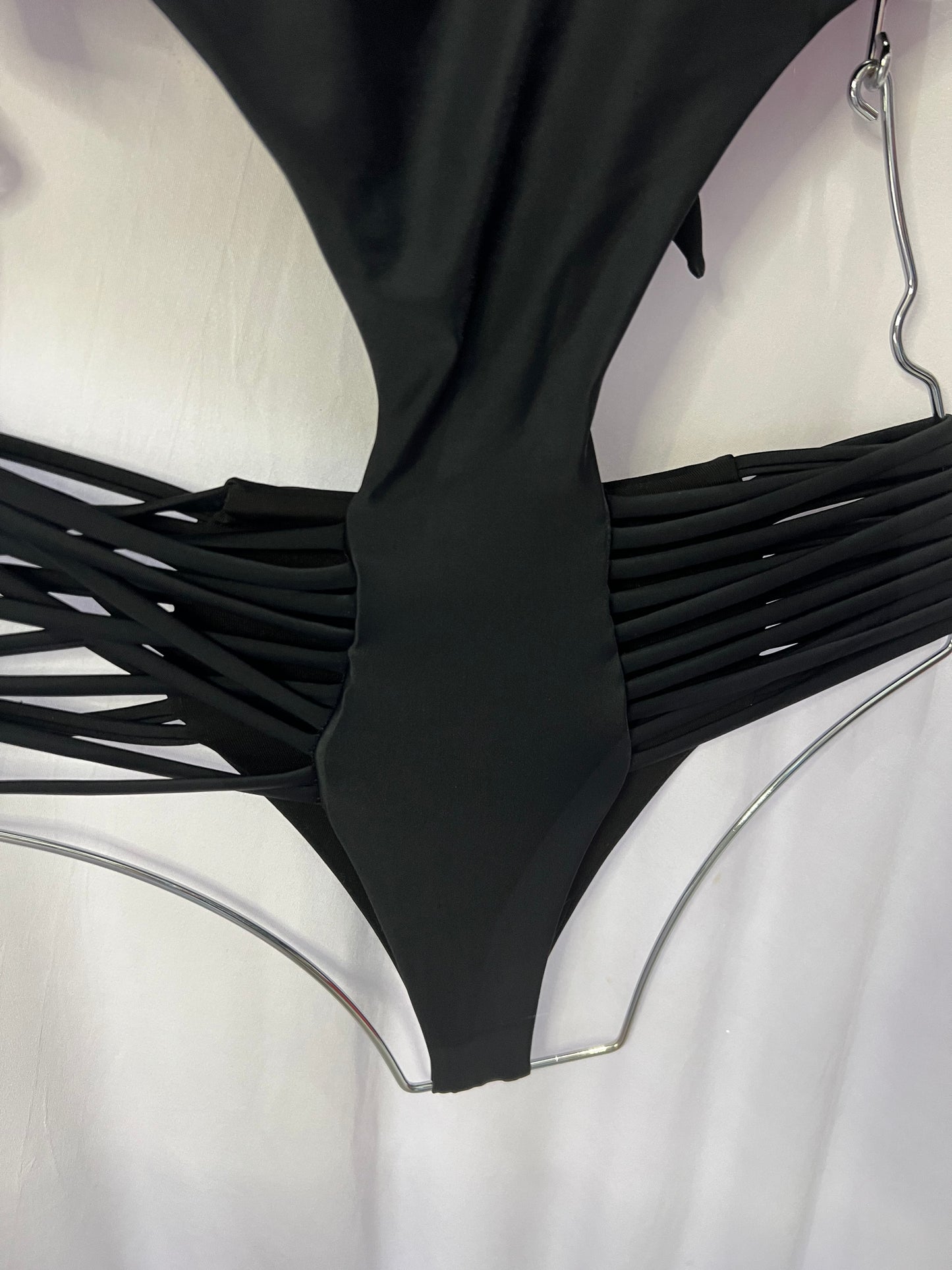 Elegant Black One-Piece Swimsuit